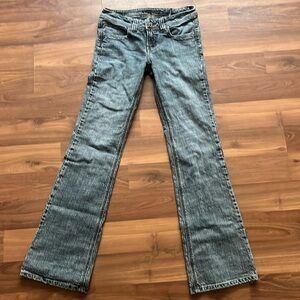 Woman’s Jeans Buffalo David Bitton Size 26 Darkwash.
